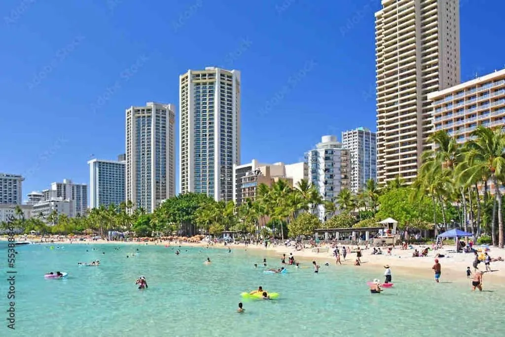 Seashore Waikiki Studio 1 Block From A Beach No Resort Fees Honolulu